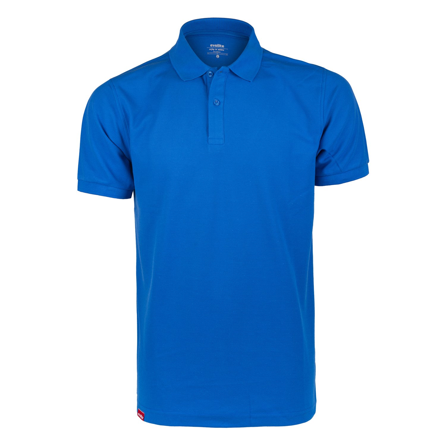 Evolite DeepRaw Bay Polo T-Shirt - Sax