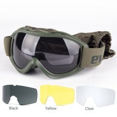 Evolite Balistik Protector Goggle - Haki MIL-PRF