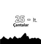 25 Litreden Küçük Çantalar