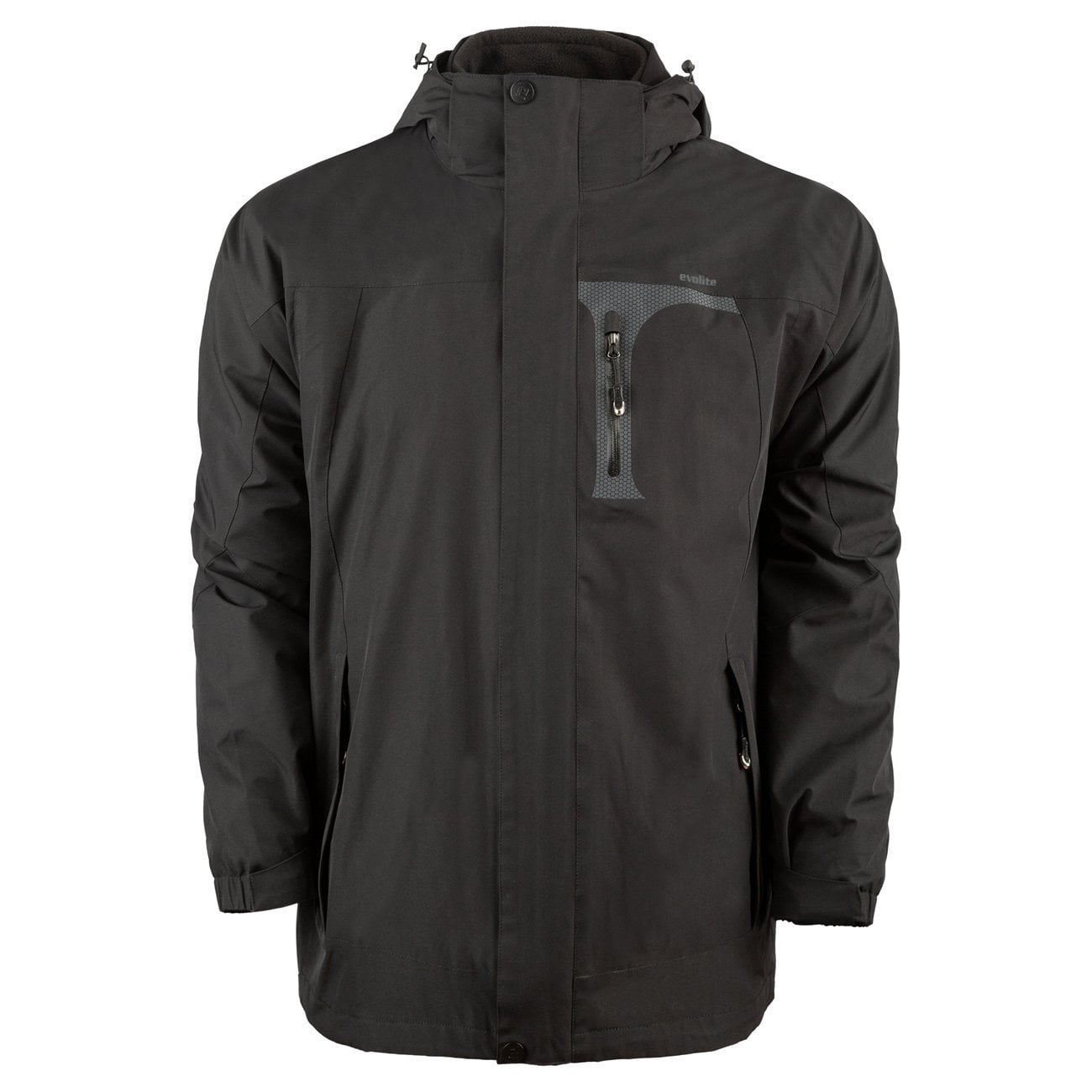 Evolite Triple 3in1 Ceket - Siyah L