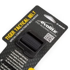 Evolite Tiger Tactical Kemer - Siyah