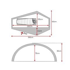 Evolite Summit Pro Çadır Sun Fresh UPF80