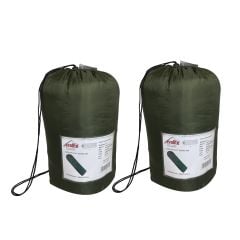 Evolite Camper Pro SQ 2 Kişilik Uyku Tulumu - Haki