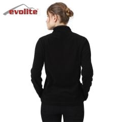 Evolite Fuga Siyah Bayan Mikro Polar Sweater
