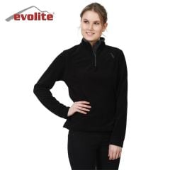 Evolite Fuga Siyah Bayan Mikro Polar Sweater