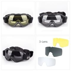 Evolite Balistik Protector Goggles - Siyah MIL-PRF